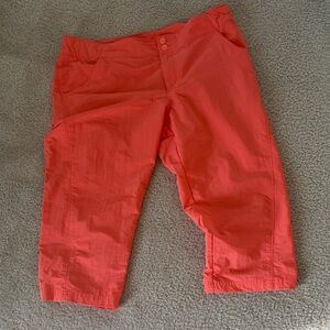 Columbia Vibrant Orange Pants